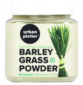 Urban Platter Barley Grass Powder   Glass Jar  100 grams